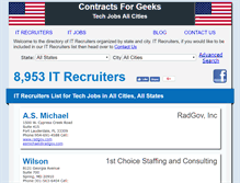 Tablet Screenshot of contractsforgeeks.com